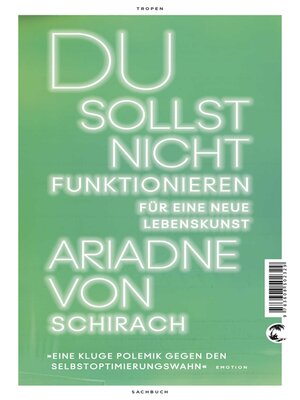 cover image of Du sollst nicht funktionieren